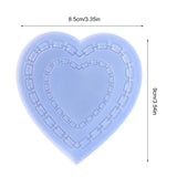 Heart Resin Mold Shaker Filler Silicone for DIY Jewelry Making