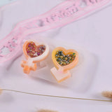 Heart Resin Shaker Molds, Silicone Quicksand Mould for DIY Crafts