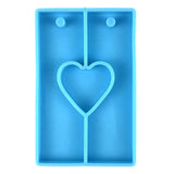 Heart Resin Silicone Molds for DIY Keychain Crafts Making