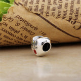 925 Sterling Silver Grandma Goddaughter Grandson Charm Pendant Bracelet Bead