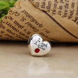 925 Sterling Silver Grandma Goddaughter Grandson Charm Pendant Bracelet Bead