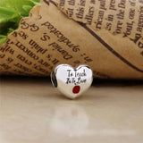 925 Sterling Silver Grandma Goddaughter Grandson Charm Pendant Bracelet Bead