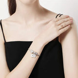 925 Sterling Silver Heart Charm for Bracelet DIY Jewelry
