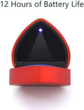 Heart Shape LED Light Ring Holder Proposal Wedding Band Display Storage
