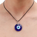 Heart Shape Lucky Evil Eye Pendant Necklace Amulet Jewelry Gift
