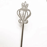 Faux Rhinestone Heart Shape Fairy Wand Princess Scepter