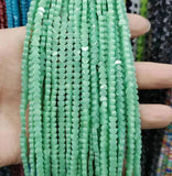 4mm Natural Semi-precious Stone Beads Strand, 10 Colors