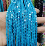 4mm Natural Semi-precious Stone Beads Strand, 10 Colors