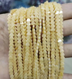 4mm Natural Semi-precious Stone Beads Strand, 10 Colors