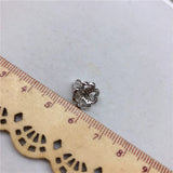 Heart Shape Pendant Base Mount Finding Settings for Pearls Corals Jade Beads