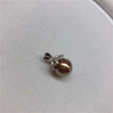 Heart Shape Pendant Base Mount Finding Settings for Pearls Corals Jade Beads