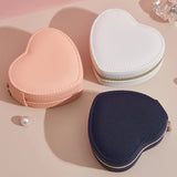 Heart Shape Portable Jewellery Box Travel Organizer