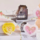 Heart Shape Quicksand Silicone Mold Epoxy Resin Shaker Molds