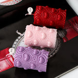 Heart Shape Relief Silicone Candle Mold DIY Plaster Resin Crafts Mould