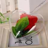 Heart Shape Clear Plastic Craft Ball