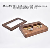 Heart Shape Wedding Ring Box Romantic Replacement Decorative Organizer