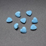 Heart CZ Loose Gemstone Turquoise for Jewelry Making