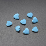 Heart CZ Loose Gemstone Turquoise for Jewelry Making