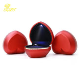 LED Light Ring Pendant Box Heart Shape Proposal Jewelry Display