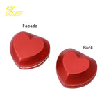 LED Light Ring Pendant Box Heart Shape Proposal Jewelry Display