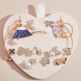 Heart Shaped Leather Jewelry Boxes Portable Travel Jewelry Organizer