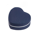 Heart-Shaped Pu Leather Jewelry Storage Box