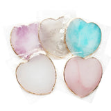 Heart-Shaped Earring Display Tray Resin Palette Shooting Props