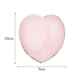 Heart-Shaped Earring Display Tray Resin Palette Shooting Props