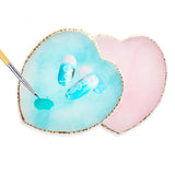 Heart-Shaped Earring Display Tray Resin Palette Shooting Props