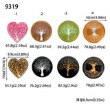 Heart Tree of Life Resin Mould for DIY Coaster Cup Mats Silicone Mold