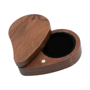 Heart Shaped Wood Organizer Box for Weddings & Engagements