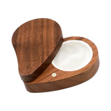 Heart Shaped Wood Organizer Box for Weddings & Engagements