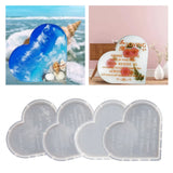 Heart Sign Resin Mold for Epoxy Resin Coaster Molds