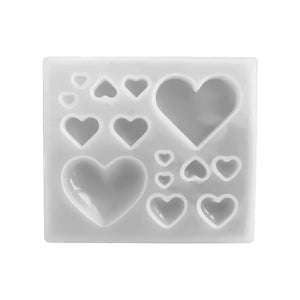 Heart Silicone Mold for DIY Jewelry Making