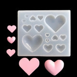 Heart Silicone Mold for DIY Jewelry Making
