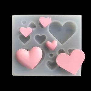 Heart Silicone Mold for DIY Jewelry Making