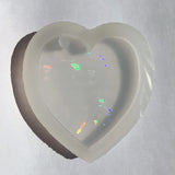 Heart Silicone Mold Resin Keychain DIY Jewelry Casting Molds