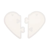 Heart Silicone Puzzle Molds Resin Sign Epoxy Casting Clay Pendant Mold
