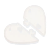 Heart Silicone Puzzle Molds Resin Sign Epoxy Casting Clay Pendant Mold