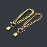 Heart Stainless Steel Silver Chain Bracelet For Women Classic Girl Wrist Jewelry