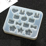 Heart Star Epoxy Resin Silicone Mold DIY Jewelry Making