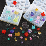 Heart Star Epoxy Resin Silicone Mold DIY Jewelry Making