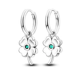 Heart Star Moon Earrings 925 Silver Jewelry