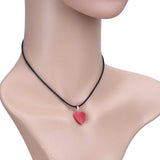 Heart Stones Gemstone Charms DIY Pendant Accessories