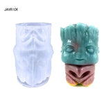 Heart Tree Man Candle Silicone Mold for Desktop Decor