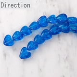 Heart Love Glass Beads DIY Jewelry Making Supplies