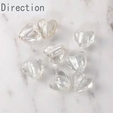 Heart Love Glass Beads DIY Jewelry Making Supplies