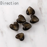 Heart Love Glass Beads DIY Jewelry Making Supplies
