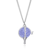 W.i.t.c.h. Heart of Kandrakar Pendant Purple Necklace Cosplay Jewelry
