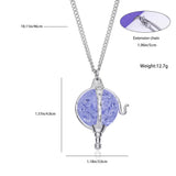 W.i.t.c.h. Heart of Kandrakar Pendant Purple Necklace Cosplay Jewelry